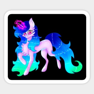 Pony Art Sticker